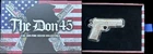 2024 1 Oz .999 Fine Silver "The Don 45" Donald Trump 45 Pistol Shaped Silver Bar