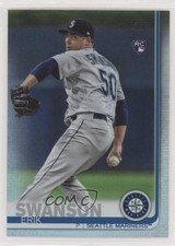 2019 Topps Update Rainbow Foil Erik Swanson #US97 8k4