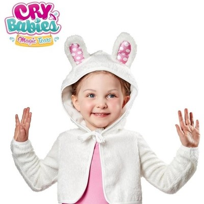 Rubies Toddler Cry Babies Coney Bunny Toddler 4-Piece Costume 4T New Easter!