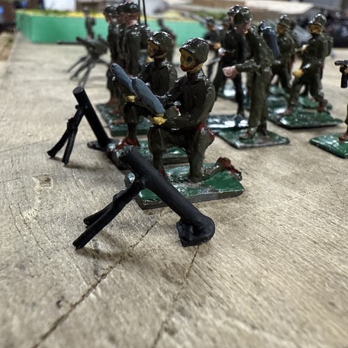 Figuras militares 30 mm SAE Union S.Africa Segunda Guerra Mundial pintadas ejército vintage 19 un. - Imagen 13 de 23