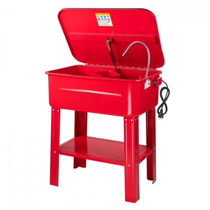 Fontaine de nettoyage de pièces mécaniques DTWG76 80 L D24379 en acier