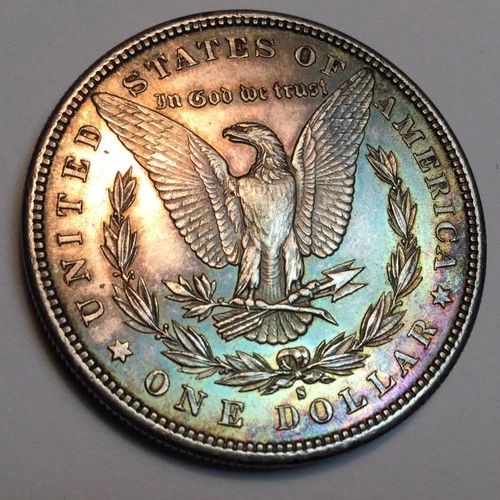 1880 S Proof-Like Gem Morgan Silver Dollar - Duty Free - See Description