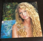 Taylor Swift debut lp vinyl record (2LP, black, opened, 2024 reissue)