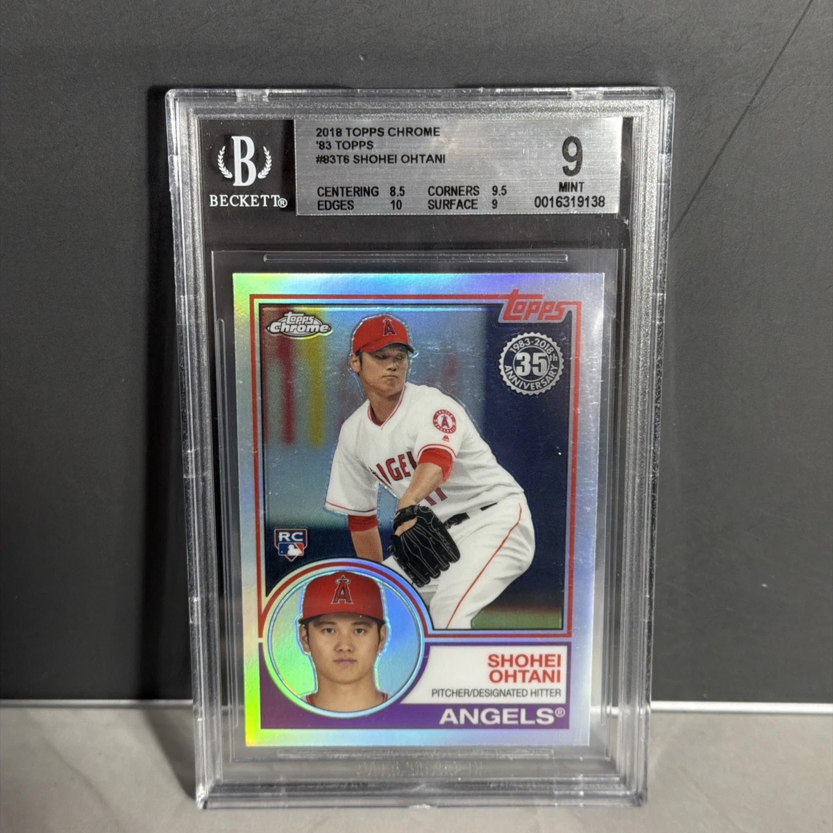 Shohei Ohtani Beckett Grading Services (BGS) Baseball Sports