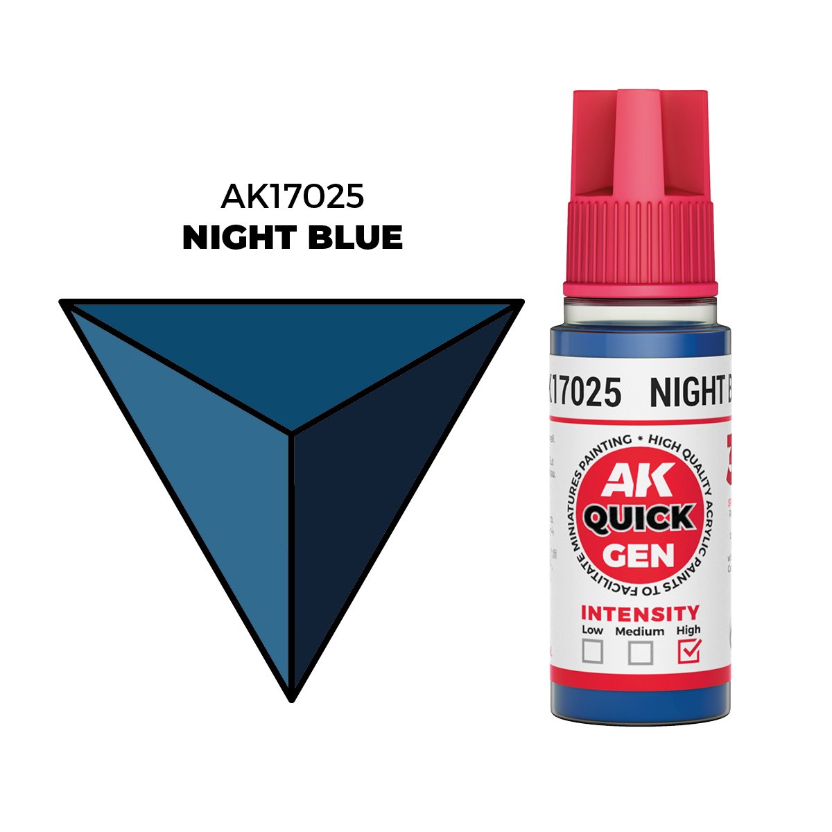AK Interactive Quick Gen - Night Blue 18ml (AK17025) - Image 5