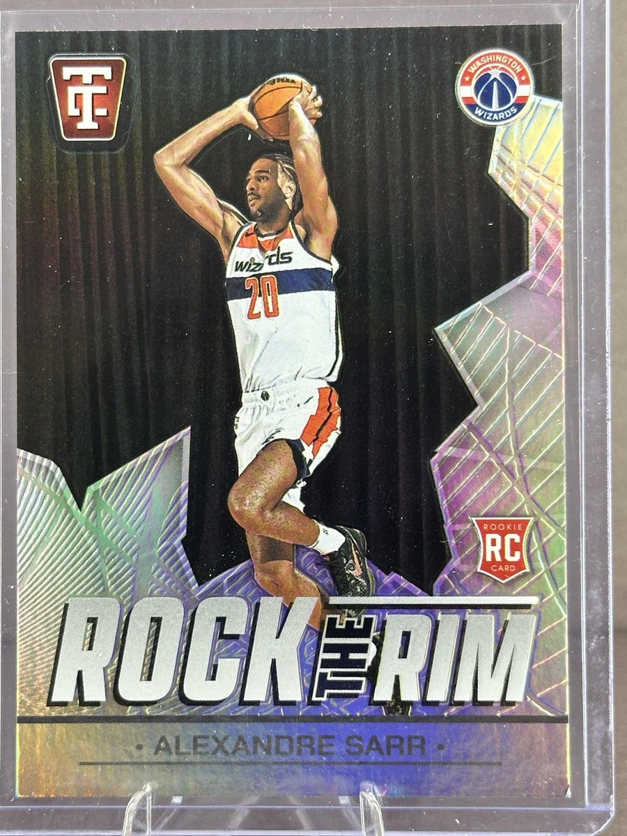 2024-25 Panini Totally Certified #15 Alexandre Sarr Rock the Rim