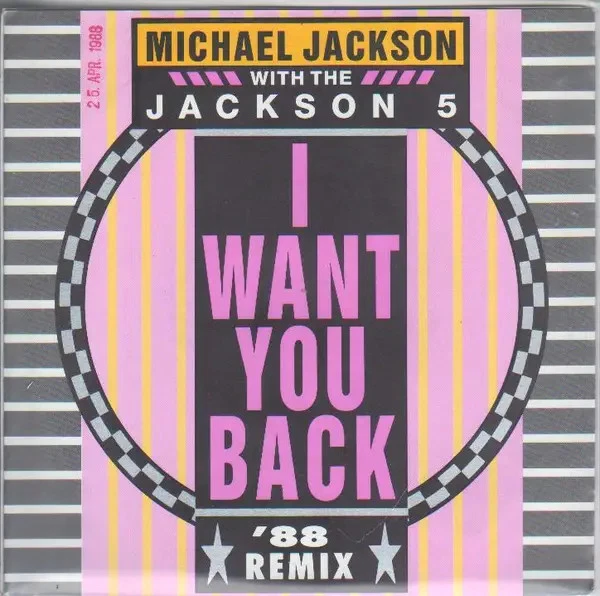 Michael Jackson With The Jackson 5 I Want You Back '88 Remix 7'' 45 T/M Motown - Photo 1/1