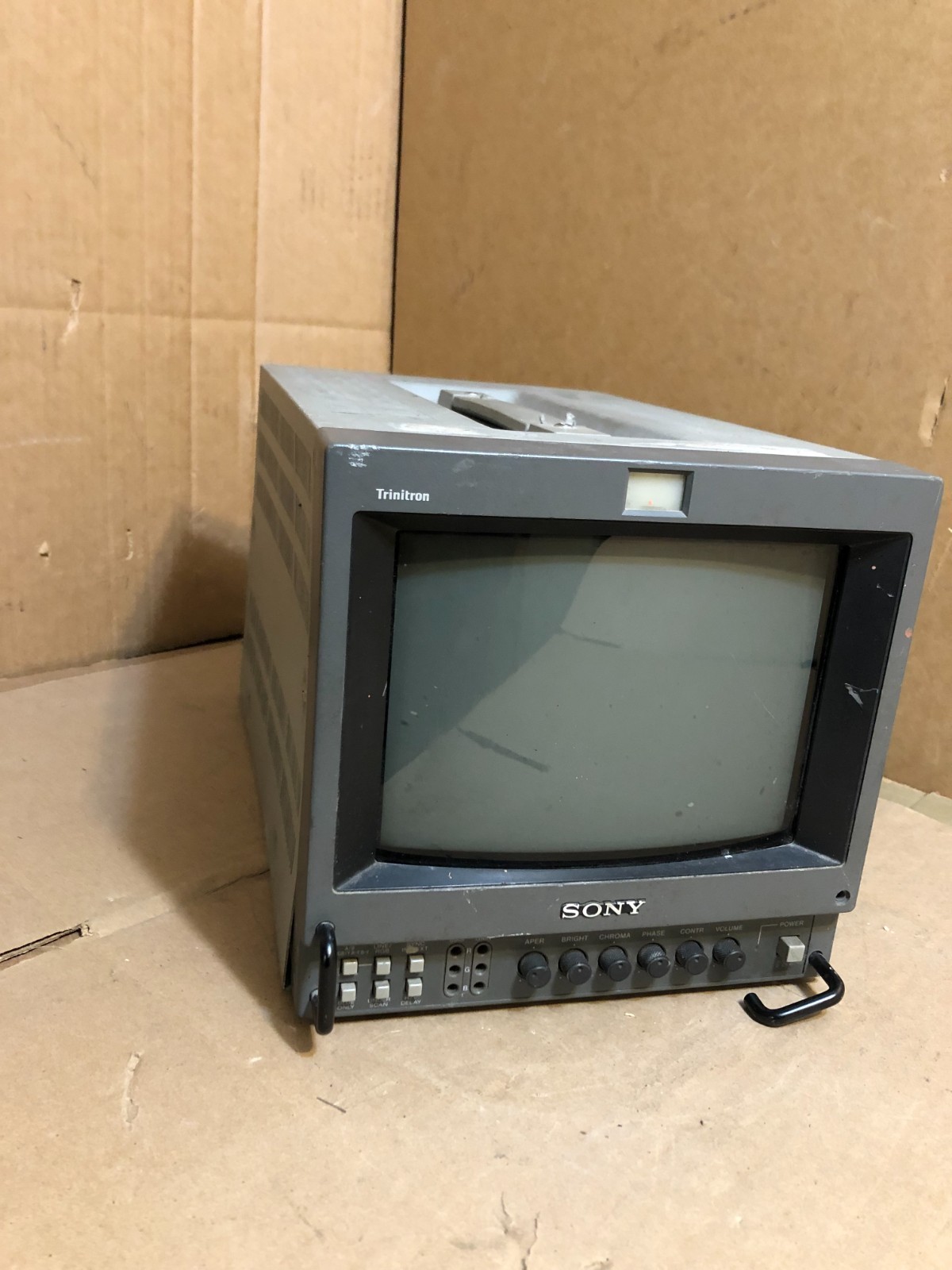 Sony 8" PVM-8041Q RGB Trinitron Color Video CRT Monitor VTG RARE