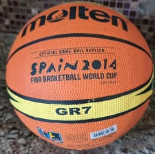 New Rare Molten Official FIBA Basketball GR 7 Purchased In Europe Ball Size 7