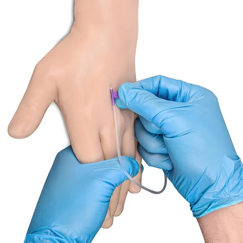 1 Juego Kit de Brazo y Mano IV Multivenoso Izquierdo Adulto con Soporte de Plástico - Imagen 2 de 6