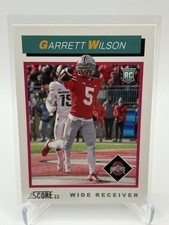 Garrett Wilson 2022 Score - 1992 Throwback Rookie #TB8 Red (RC)