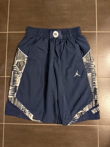 Georgetown Hoyas Air Jordan Swingman Shorts Mens M Authentic - Picture 1 of 5