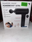 Sharper Image Powerboost Ultra Deep Tissue Percussion Massager, 5 Attachments