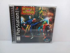 Perfect Weapon (Sony PlayStation [PS1], 1996) Used, Untested, Complete 