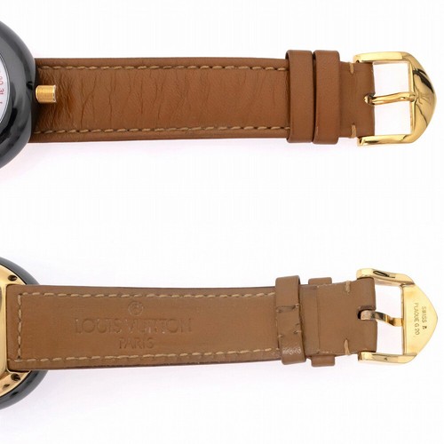 Louis Vuitton N03100 Monterey LV2 Traveler Alarm Vintage Watch Wristwatch - Bild 4 von 10