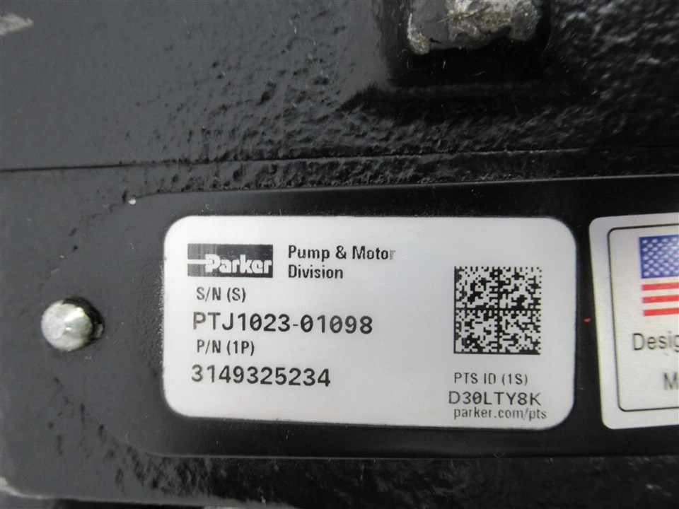 Parker / Chelsea 3149325234, C102D-2.5, CW, bomba de volteo de montaje directo  Foto 2 de 4