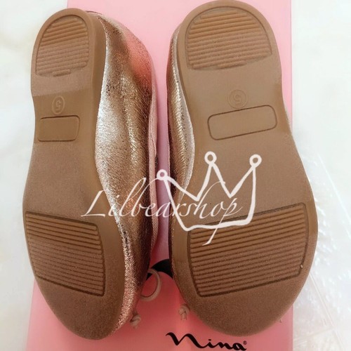 NINA BABY GIRLS XENA DRESS BALLET FLAT SHOE - KIDS' LIGHT PINK SIZE: 5 TODDLER - Picture 6 of 9