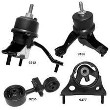 Engine Motor Mounts & AUTO Trans Mount 4PCS for Toyota Highlander 03-01 2.4L FWD