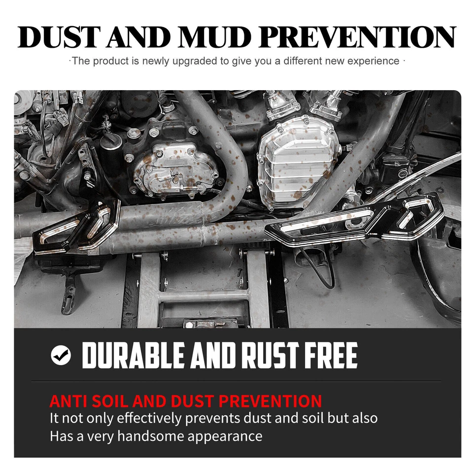 Estriberas estriberas delanteras traseras Empire para Harley Street Electra Glide Foto 4 de 4