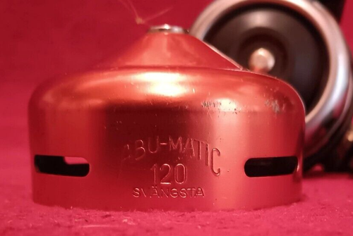 Carrete de colección Garcia Abu-matic 120 Svangsta Suecia probado ¡Bonito! - Imagen 12 de 13