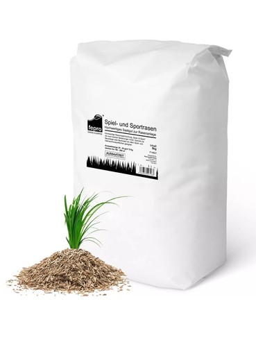Rasensamen 10kg 2Sport- und Spielrasen Sportrasen Grassamen Rasensaat