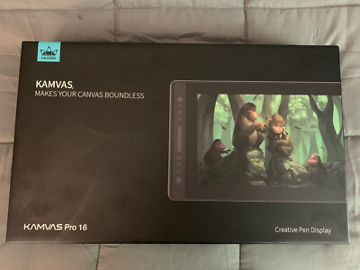 Huion Kamvas Pro 16 Graphics Drawing Tablet - Black