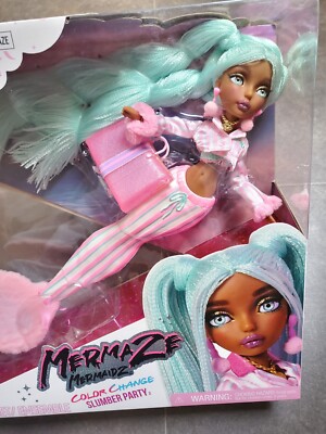 RARE Mermaze Mermaidz SLUMBER PARTY Doll BRYNN WORLDWIDE SHIPPING Last One