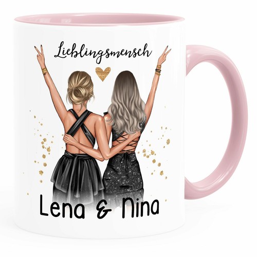 Tasse beste Freundin Geschenk Geburtstag Weihnachten persönlich personalisiert - Bild 7 von 7