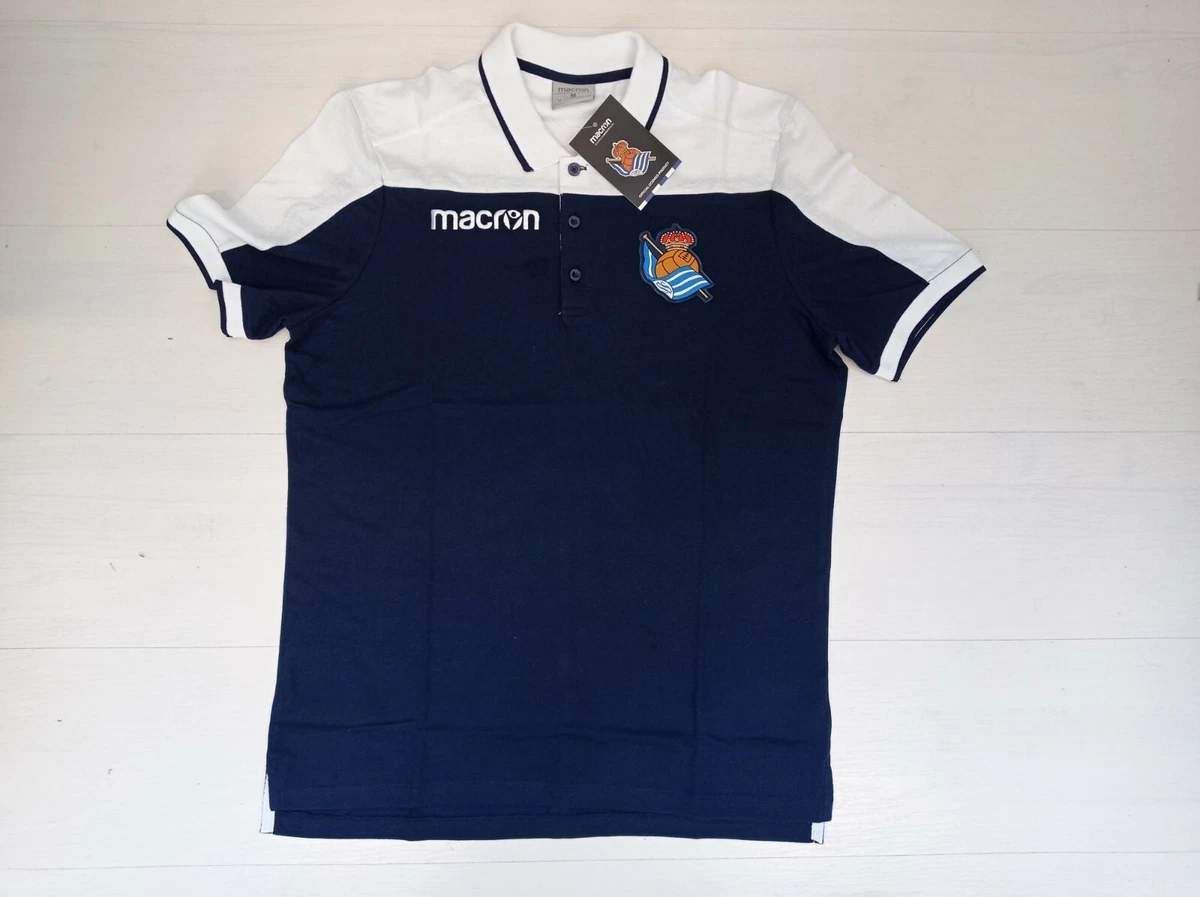 1674/73 Macron Real Sociedad De Fútbol Shirt Authentic Long Sleeve 58099165 | Australia