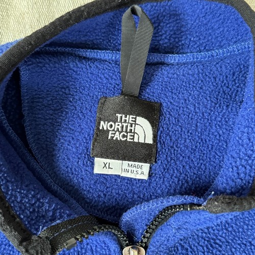 Vintage THE NORTH FACE Fleece Weste XL Blau Denali MADE IN USA 80er/90er RAR - Bild 7 von 18