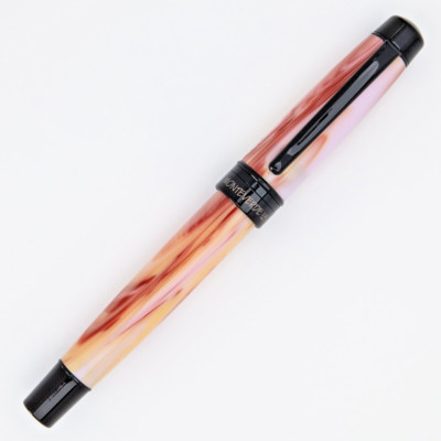 Monteverde Prima Fountain Pen in Red Swirl Fine Point NEW IN BOX