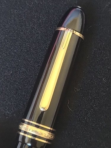 Vintage Montblanc 149 Gold Diplomat 14C OB Nib, Fountain Pen Rare 1960's nice. - Picture 17 of 17