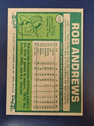 1977 Topps Baseball Cards Complete Your Set You Pick Choose Each #1 - 300 - Picture 191 of 281