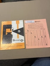 1966 Powermatic Metalworking Machines Brochure And 1972 Machine Price Guide