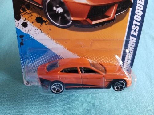 Hot Wheels Lamborghini 2012 estoque naranja 128/247 gran tarjeta estrellas color kmart - Imagen 3 de 5