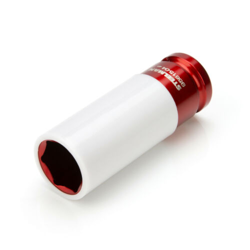 Steelman 1/2in. Drive 21mm. Nylon Sleeved Impact Socket Red 95615-04 - Picture 1 of 4