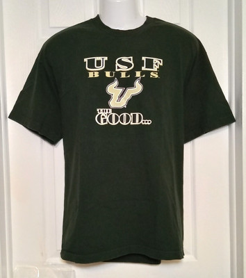 USF Bulls ''The Good, The Bad, The Ugly'' Green T-Shirt X-Large