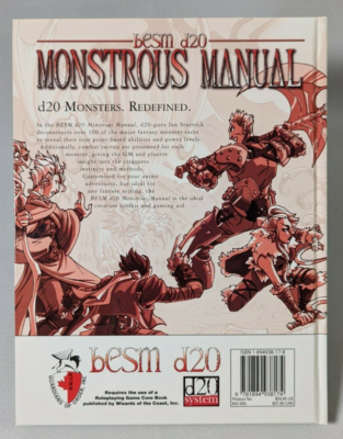 洋書 BESM D20 Revised Edition BESM D20 Revised Edition Anime Role-Player's Handbook