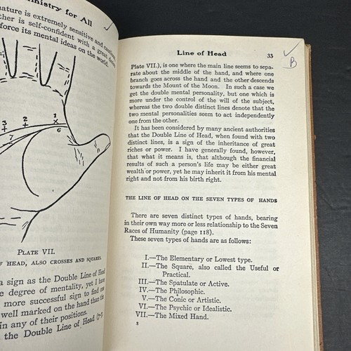 Cheiro's Palmistry for All by Cheiro 1916 Occult Fortune Telling Inscription - Imagen 11 de 23