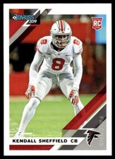 2019 Donruss #284 Kendall Sheffield - Atlanta Falcons - Rookie
