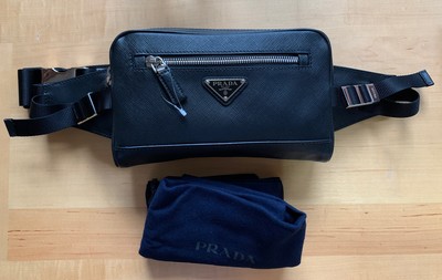 prada saffiano belt bag