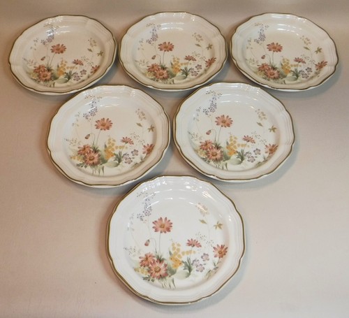 Mikasa Heritage ~ Samantha Salad Plates ~ Set of 6 Salad / Dessert Plates - Picture 2 of 6