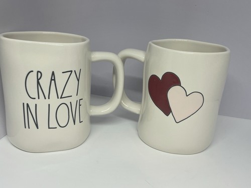 Brand New Rae Dunn Heart Love Sugar And Creamer Set + Teapot + 2 Mug Set - Picture 7 of 10