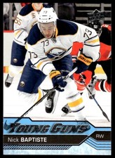 2016-17 Upper Deck Young Guns Nick Baptiste Rookie Buffalo Sabres #477