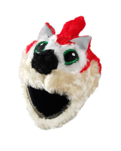 MOTORCYCLE COVER MOTORBIKE FUNNY HEEDS COVER CRAZY CASE HELMET COVERS CRASH FOX - Picture 2 of 8