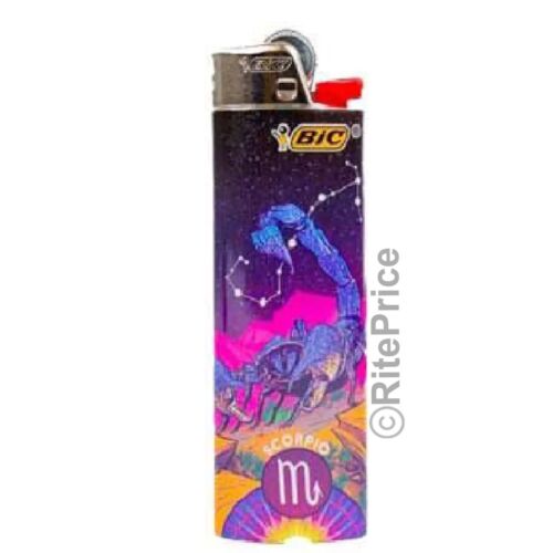 BIC Special Edition Astrology Horoscope Zodiac Sign Lighter AST Design (7 Pack) - Picture 5 of 12
