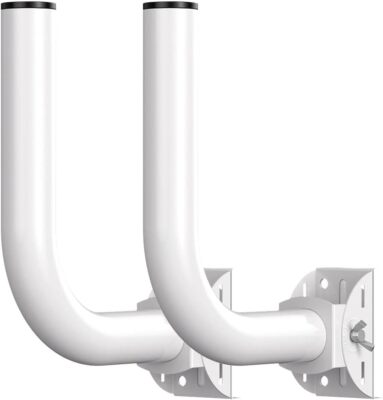 Outdoor Wireless Bridge Bracket Pole & Wall Mount, Waterproof, Universal Fit