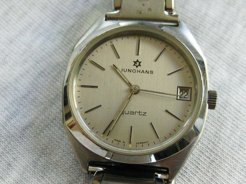 JUNGHANS ref. 020/4060 QUARTZ men's watch rare Made in Germany 1978/81's - Bild 2 von 13