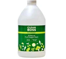 Eat Cleaner Triple-Action Fruit + Veggie Wash Refill - 64 oz - Removes Harmfu...