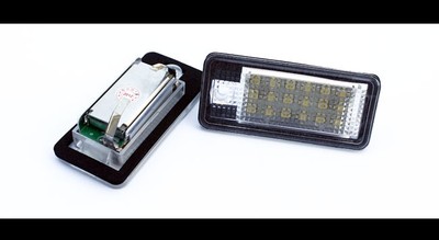 Audi-A3 8P A4 S4 RS4 B6 B7 Q7 A6 S6 C6 A8 S8 LED Number License Plate Lamp Light